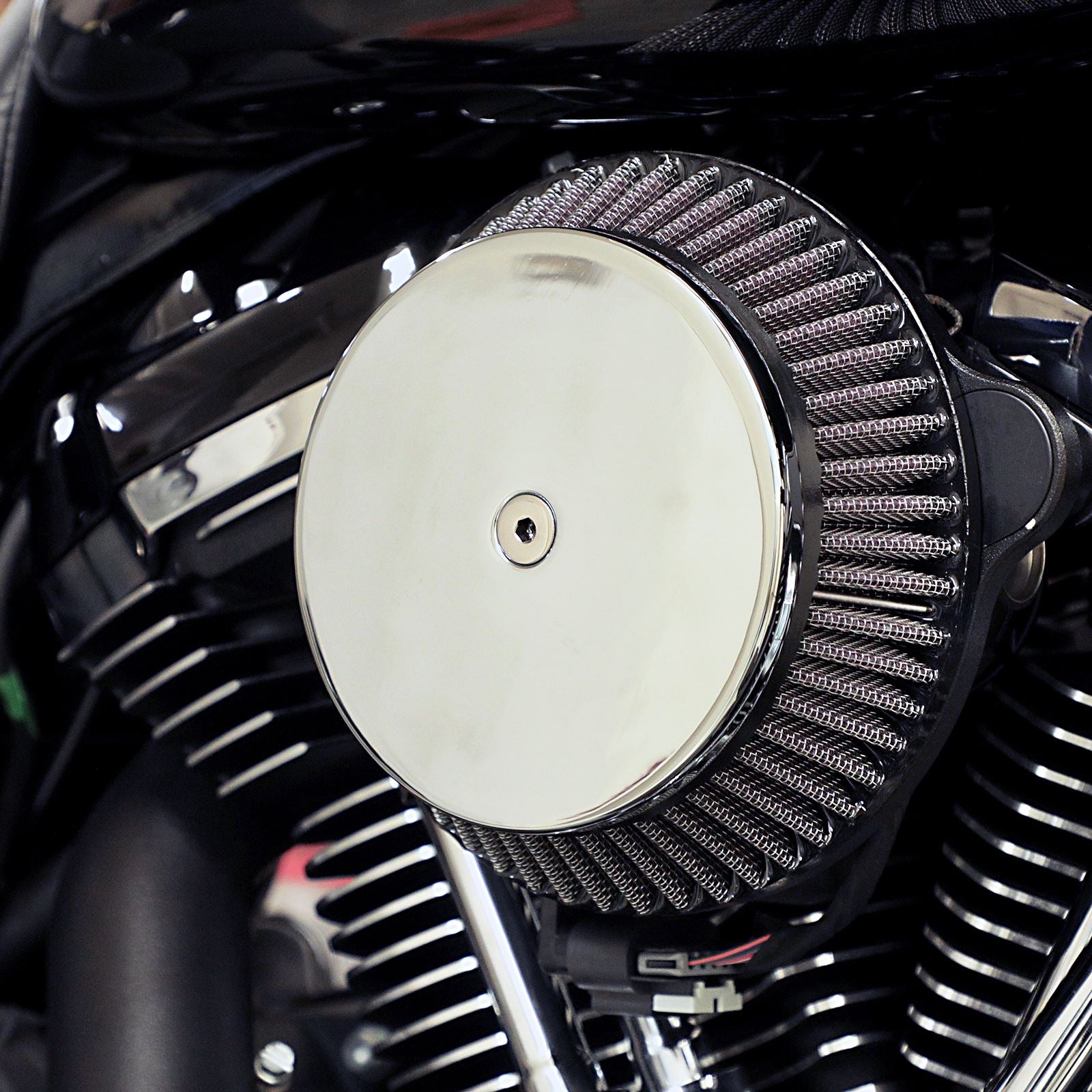 LA Choppers Air Cleaner Chrome M8 [MPN: LA-2392-03]_1043270