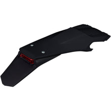 UFO Plastics Enduro Rear Fender with Light - Black [MPN: HU03398001]_1043648