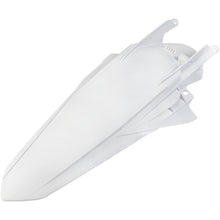 UFO Plastics MX Rear Fender - '20 for KTM White - '19-'20 SX/SXF125-450 [MPN: KT04091042]_1043654