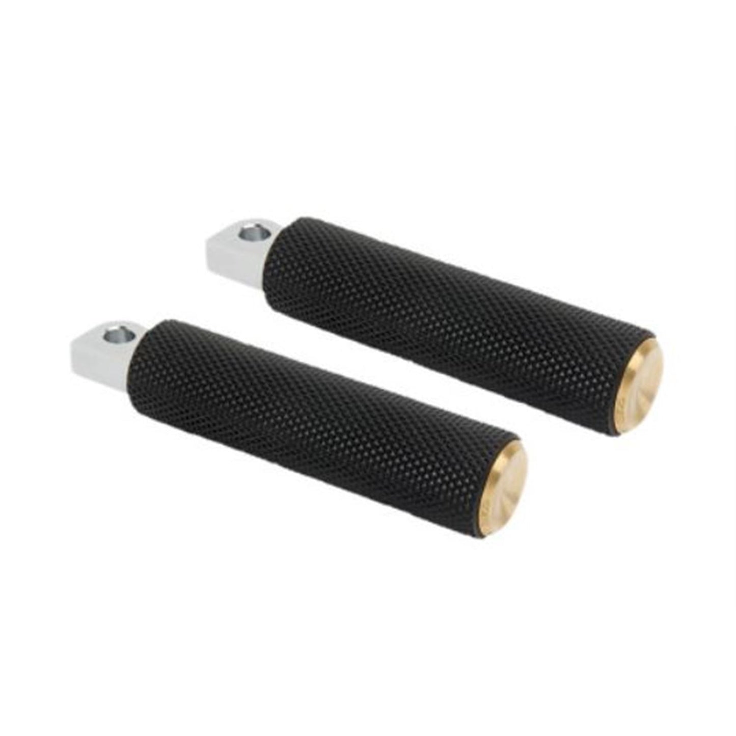 Arlen Ness Passenger Knurled Peg - Brass - FLDE 07-945_840582