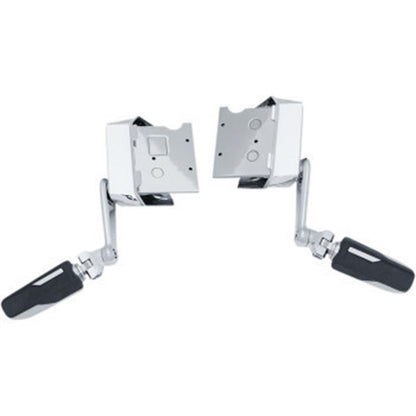 Kuryakyn Omni Cruise Mount with Pegs - Chrome 6750_1440320