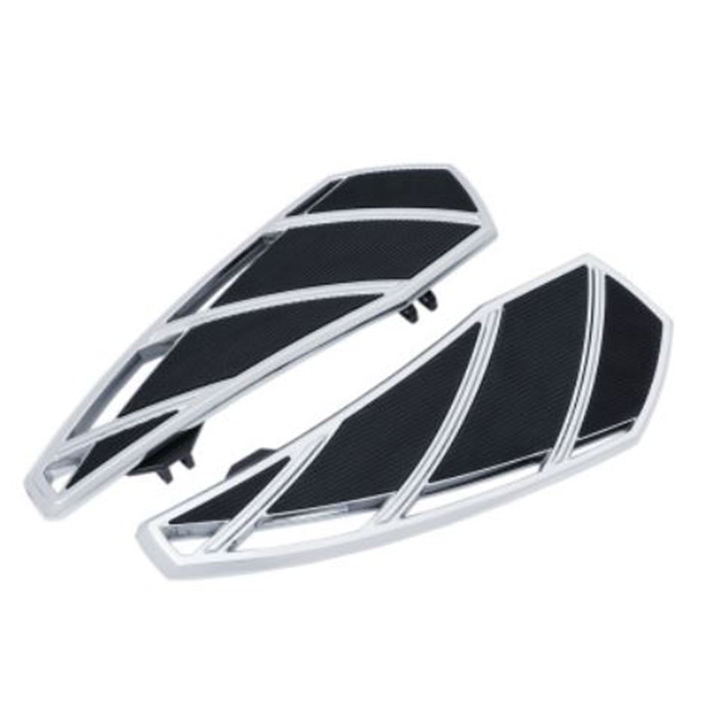 Kuryakyn Phantom Driver Floorboards - Chrome for Harley-Davidson Touring '83-'19 5792_683596