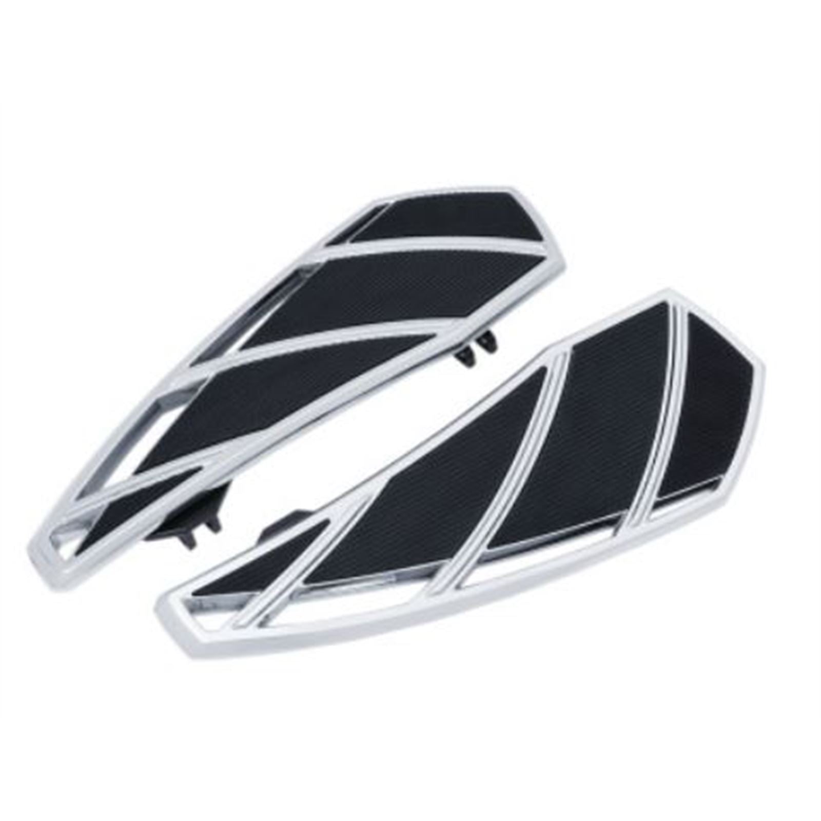 Kuryakyn Phantom Driver Floorboards - Chrome for Harley-Davidson Touring '83-'19 5792_683596