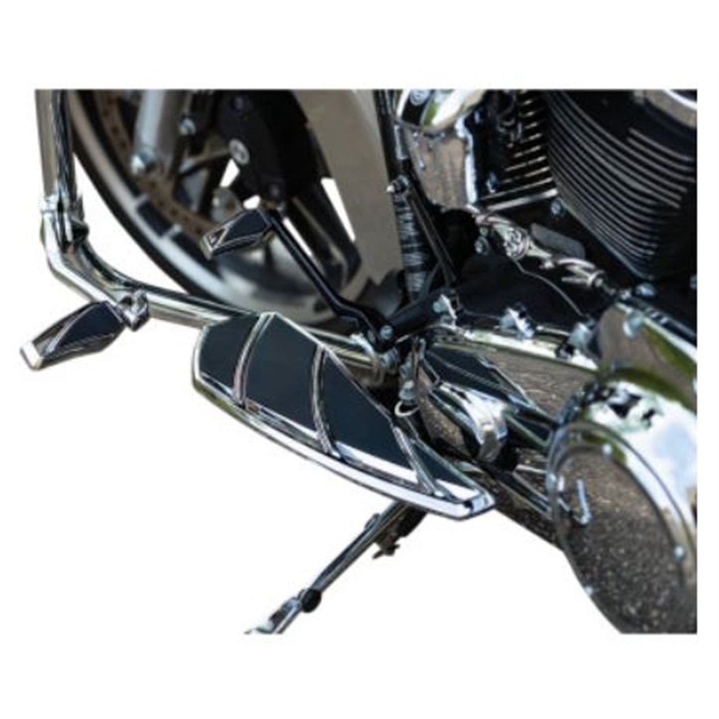 Kuryakyn Phantom Driver Floorboards - Chrome for Harley-Davidson Touring '83-'19 5792_683597