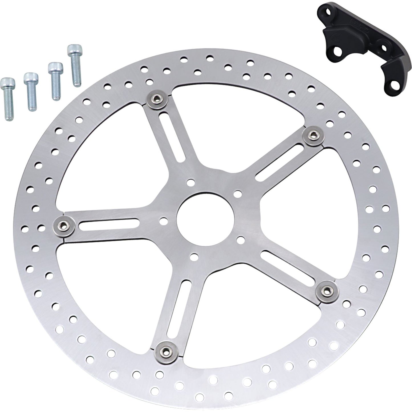 Arlen Ness Big Brake Rotor - 15" - Left - Softail 02-983_1043747