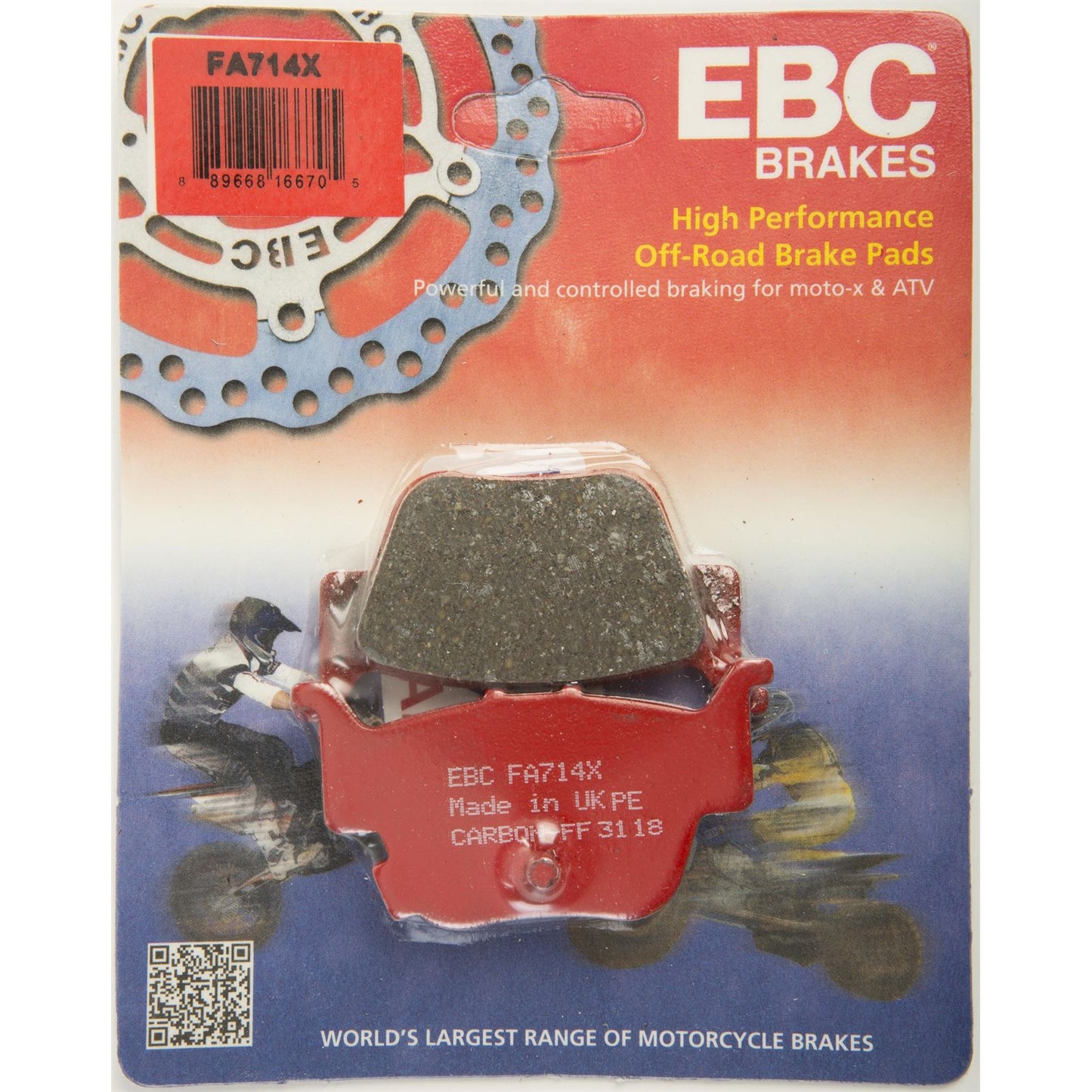 EBC Brakes FA714X Brake Pads FA714X_613405