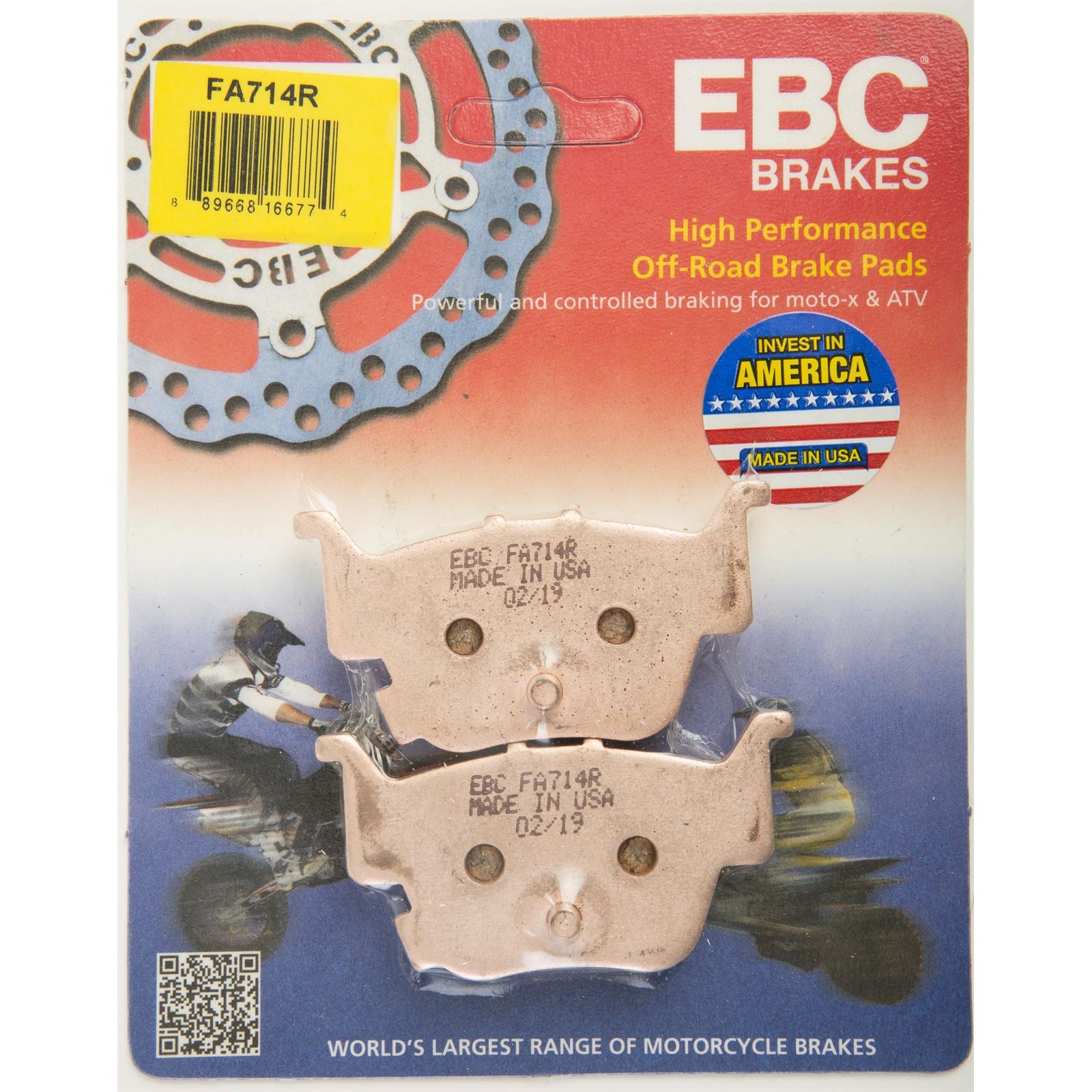 EBC Brakes FA714R Brake Pads FA714R_613406