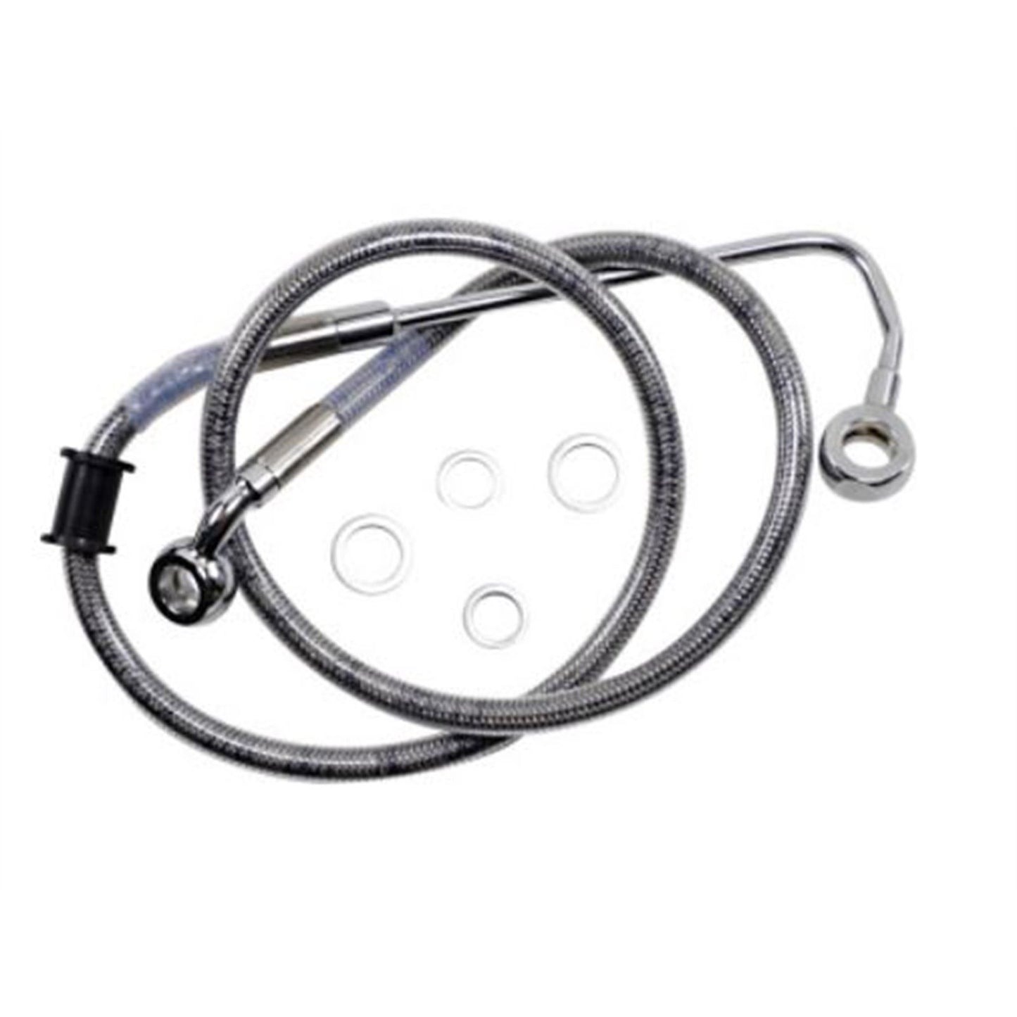Drag Specialties Brake Line - 15-17 Softail - Stainless Steel 1741-5764_724964