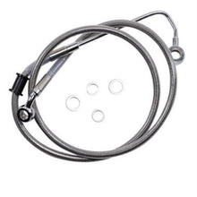 Drag Specialties Brake Line - 15-17 Softail - Stainless Steel +10" 1741-5769_724971