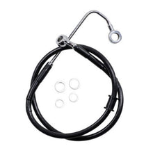 Drag Specialties Brake Line - 15-17 Softail - Black 1741-5770_724972