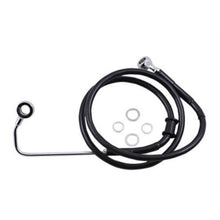 Drag Specialties Brake Line - 15-17 Softail - Black +8" 1741-5786_724989