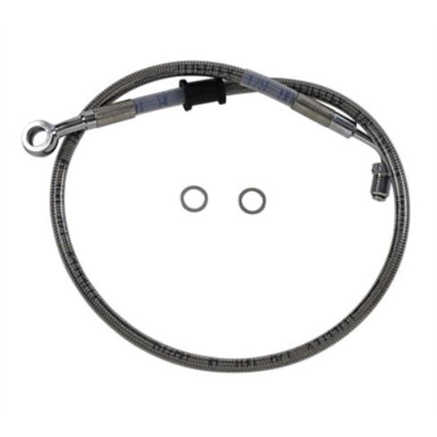 Drag Specialties Brake Line - 18- Softail - Stainless Steel 1741-5788_724991