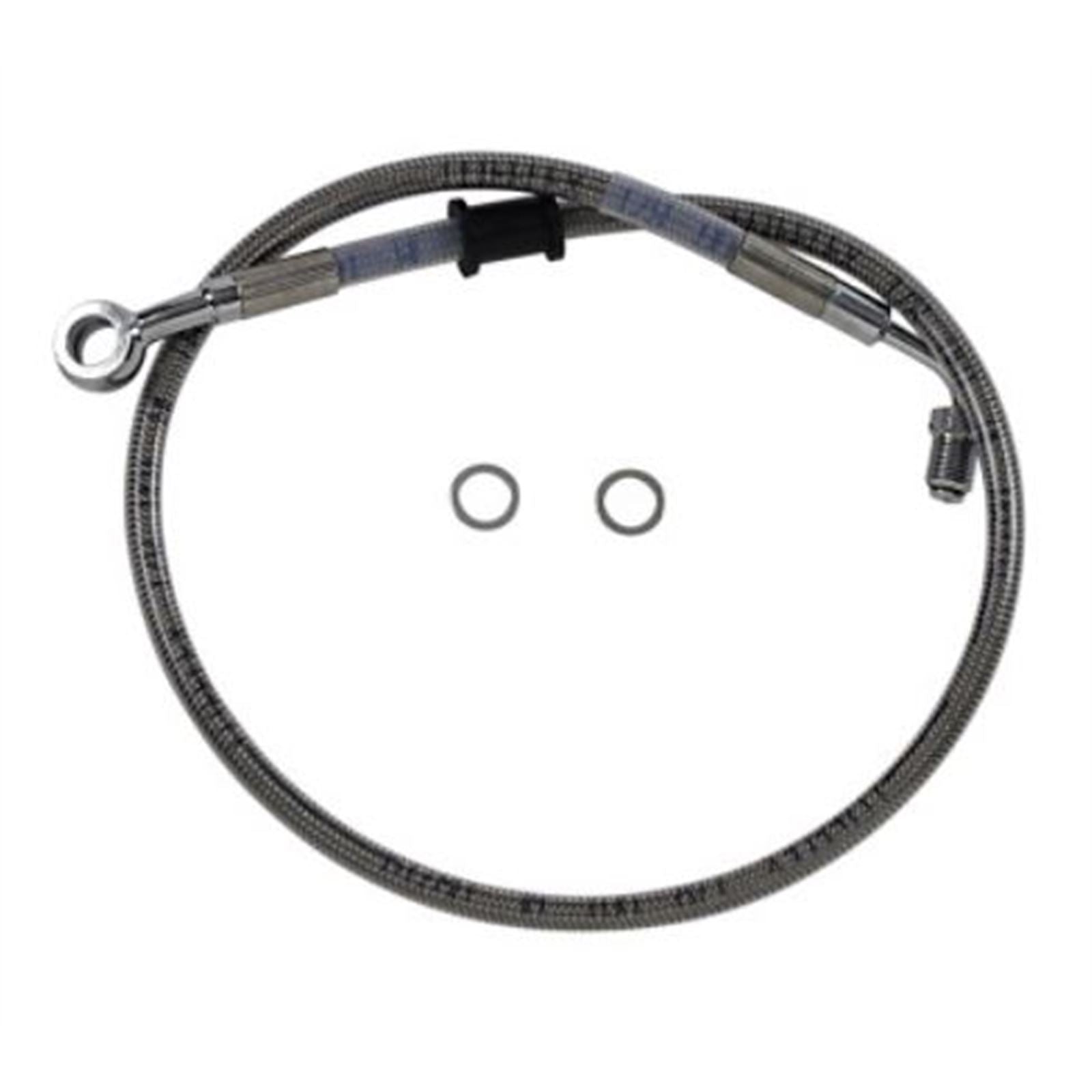 Drag Specialties Brake Line - 18- Softail - Stainless Steel 1741-5788_724991