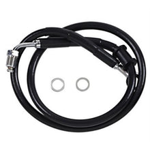 Drag Specialties Brake Line - 18- Softail - Black +4" 1741-5796_725000