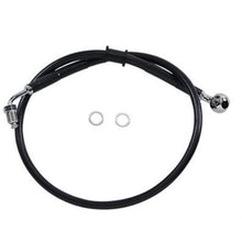 Drag Specialties Brake Line - 18- Softail - Black +4" 1741-5820_725026