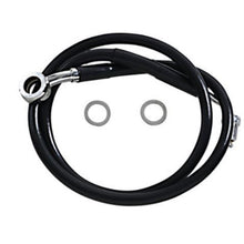 Drag Specialties Brake Line - 18- Softail - Black +10" 1741-5835_725060