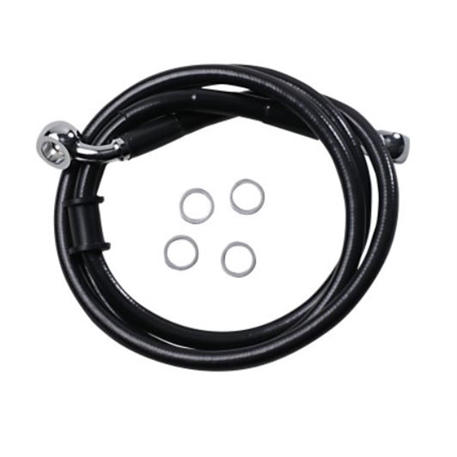 Drag Specialties Brake Line - 18-XL1200XS - Black 1741-5839_725055
