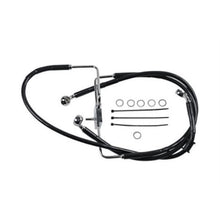 Drag Specialties Brake Line - 18-XL1200X - Black +8" 1741-5855_725076