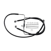 Drag Specialties Brake Line - 18-XL1200X - Black +10" 1741-5856_725077