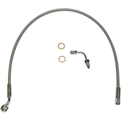 Magnum XR Upper Brake Line - 28" - Stainless [MPN: SSC1507-28]_1043773