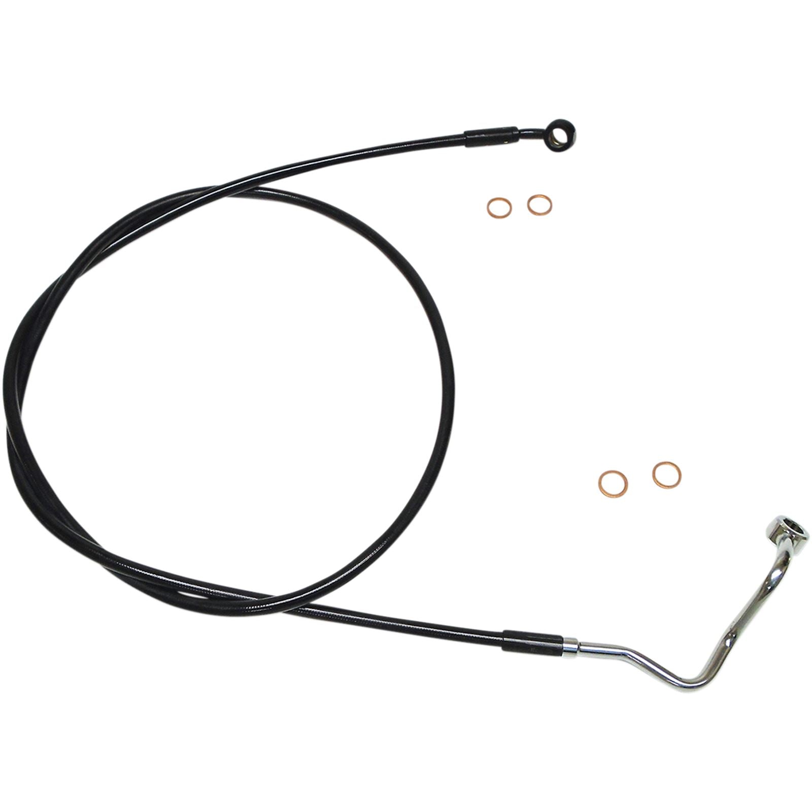 Magnum XR Upper Brake Line - 68" - Stainless [MPN: SBB1414-67]_1043780