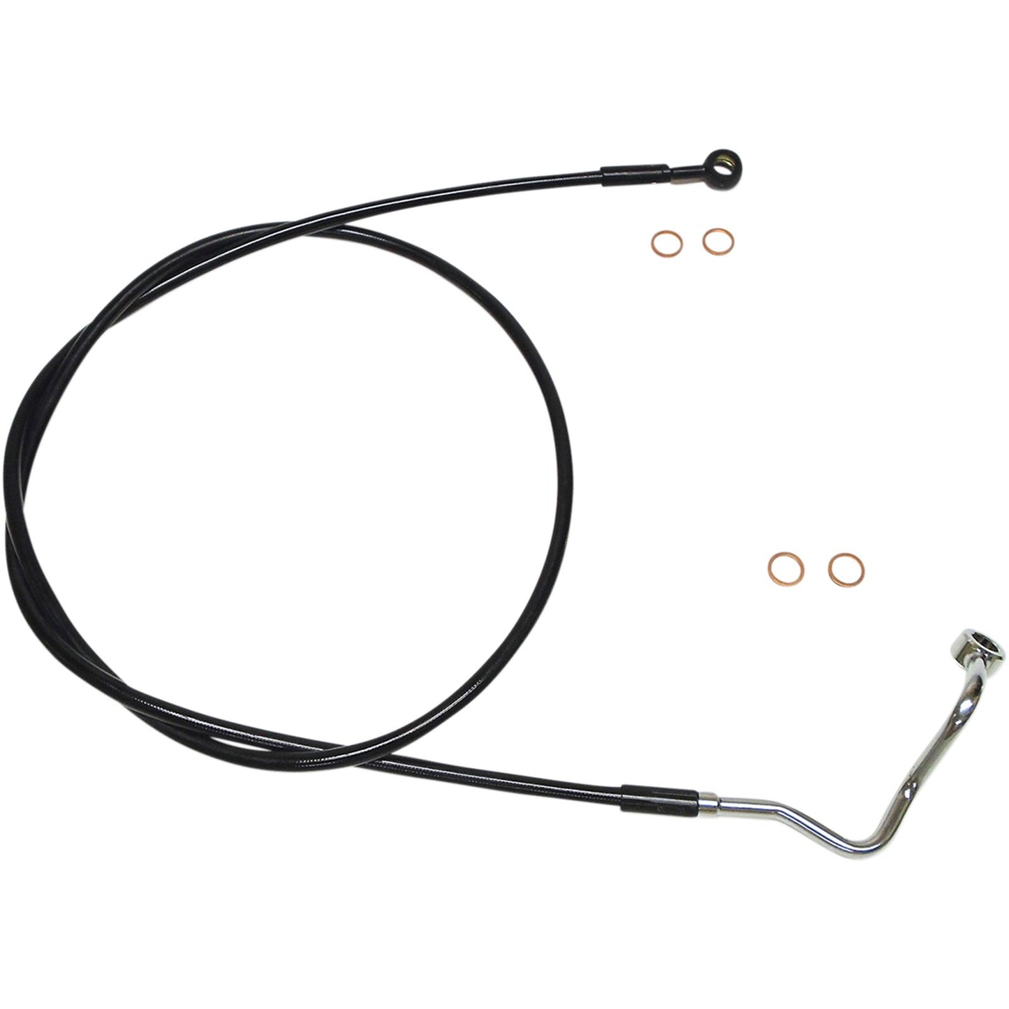 Magnum XR Upper Brake Line - 70" - Stainless [MPN: SBB1415-69]_1043846