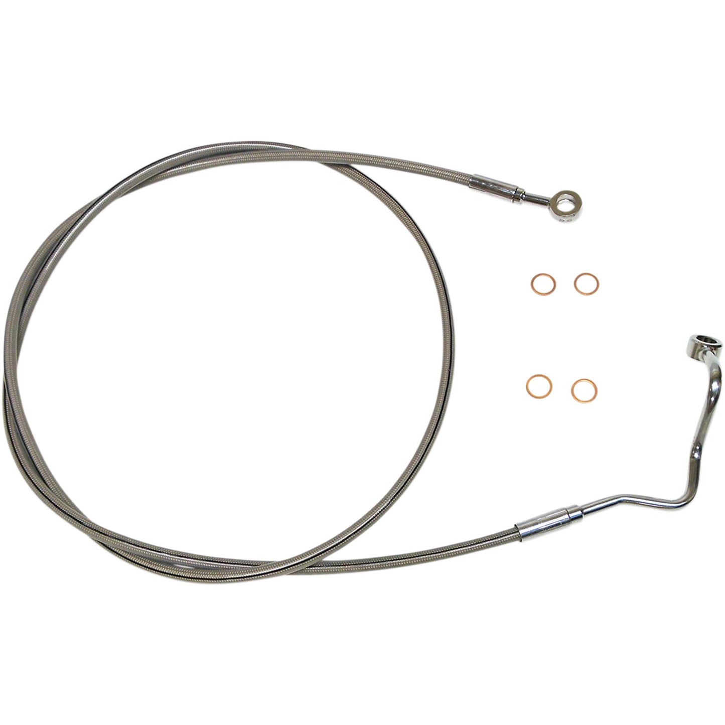 Magnum XR Upper Brake Line - 70" - Stainless [MPN: SSC1415-69]_1043853