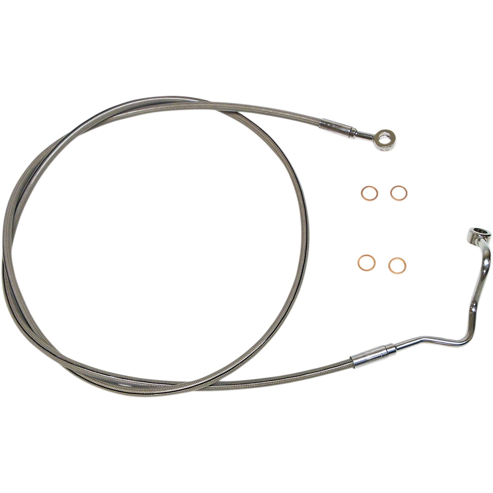 Magnum XR Upper Brake Line - 72" - Stainless [MPN: SSC1415-71]_1043855