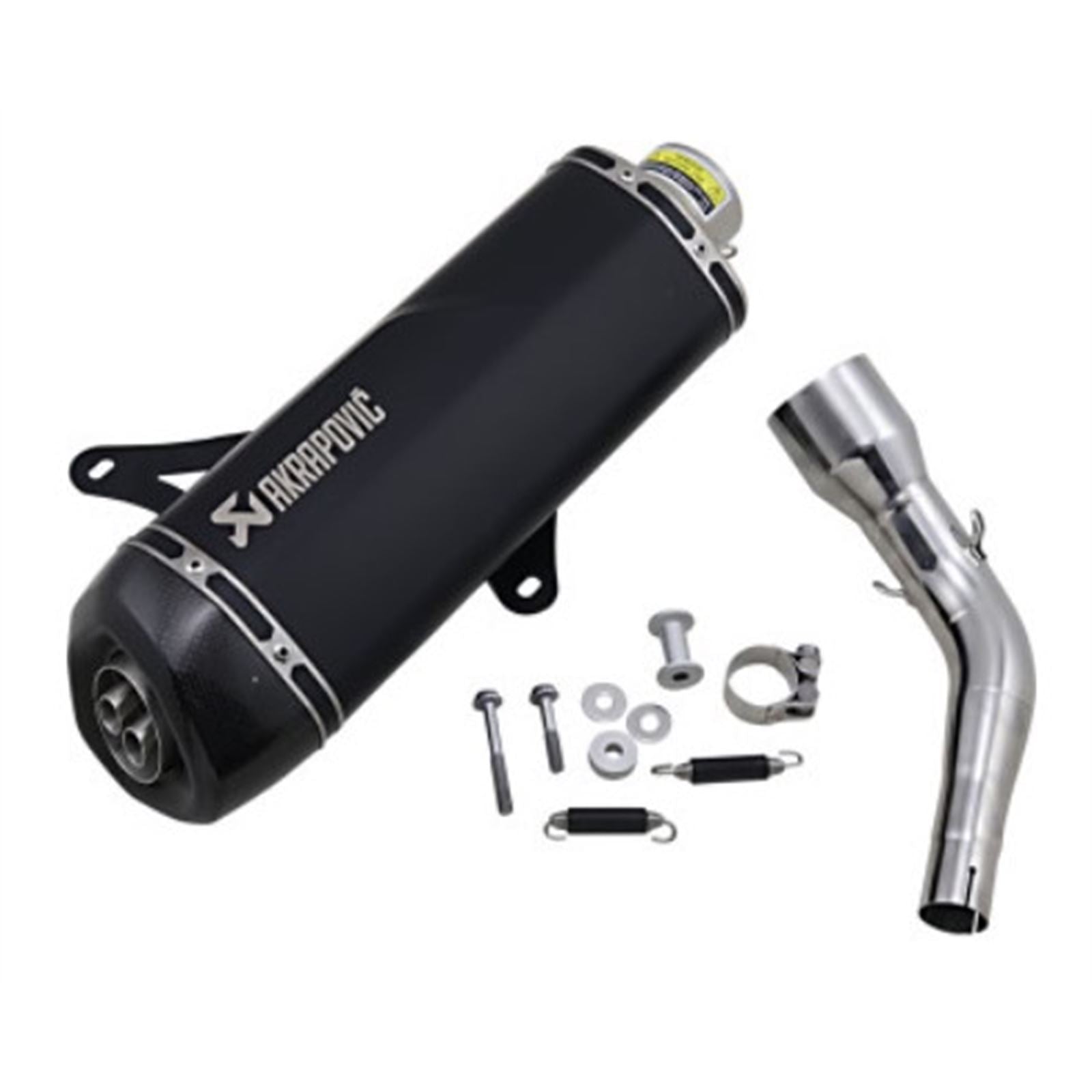 Akrapovic Muffler - Black - Stainless Steel - GTS/GTV [MPN: S-VE3SO9-HRSSBL]_681755