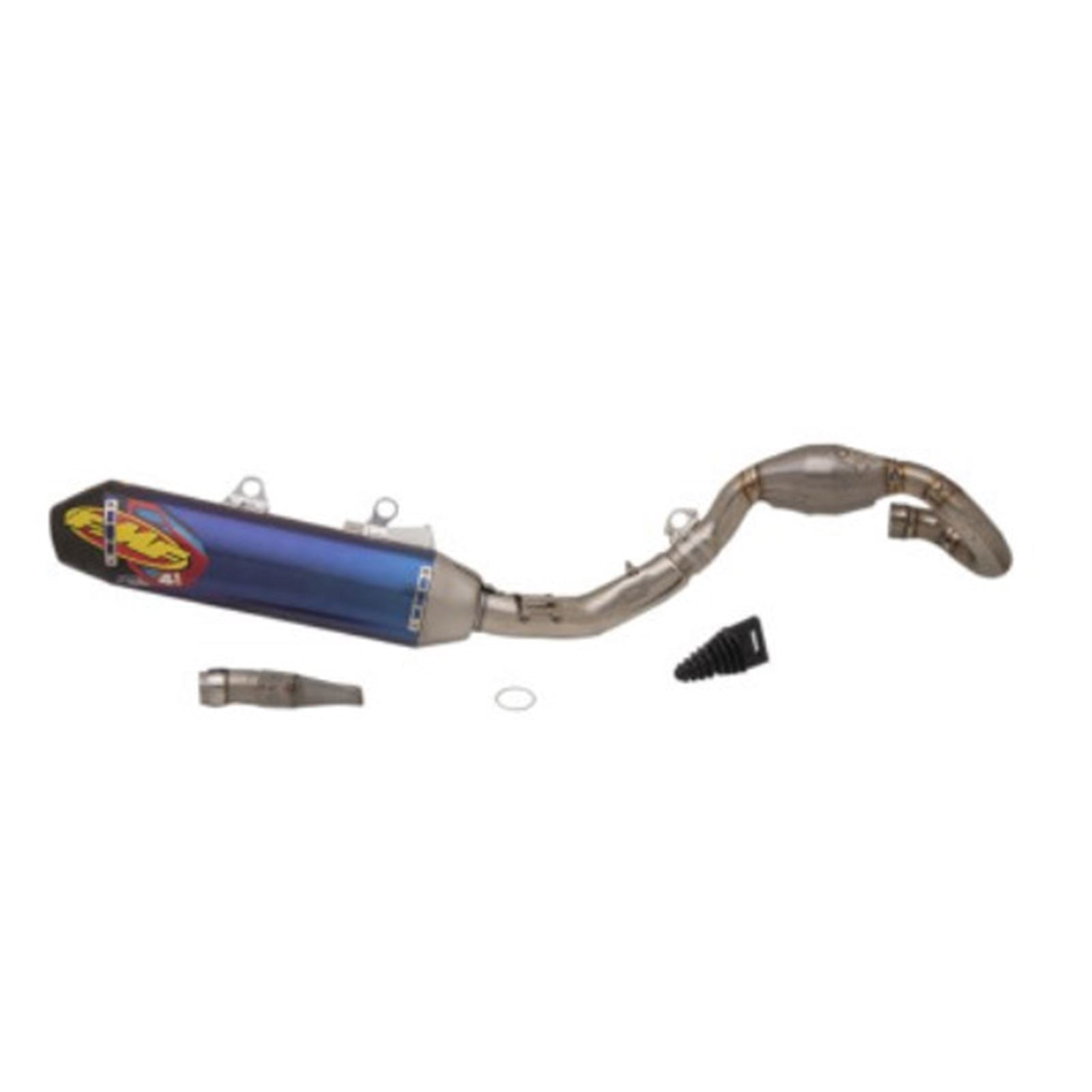 FMF Racing 4.1 RCT Exhaust with MegaBomb - Anodized Titanium 045637_678699