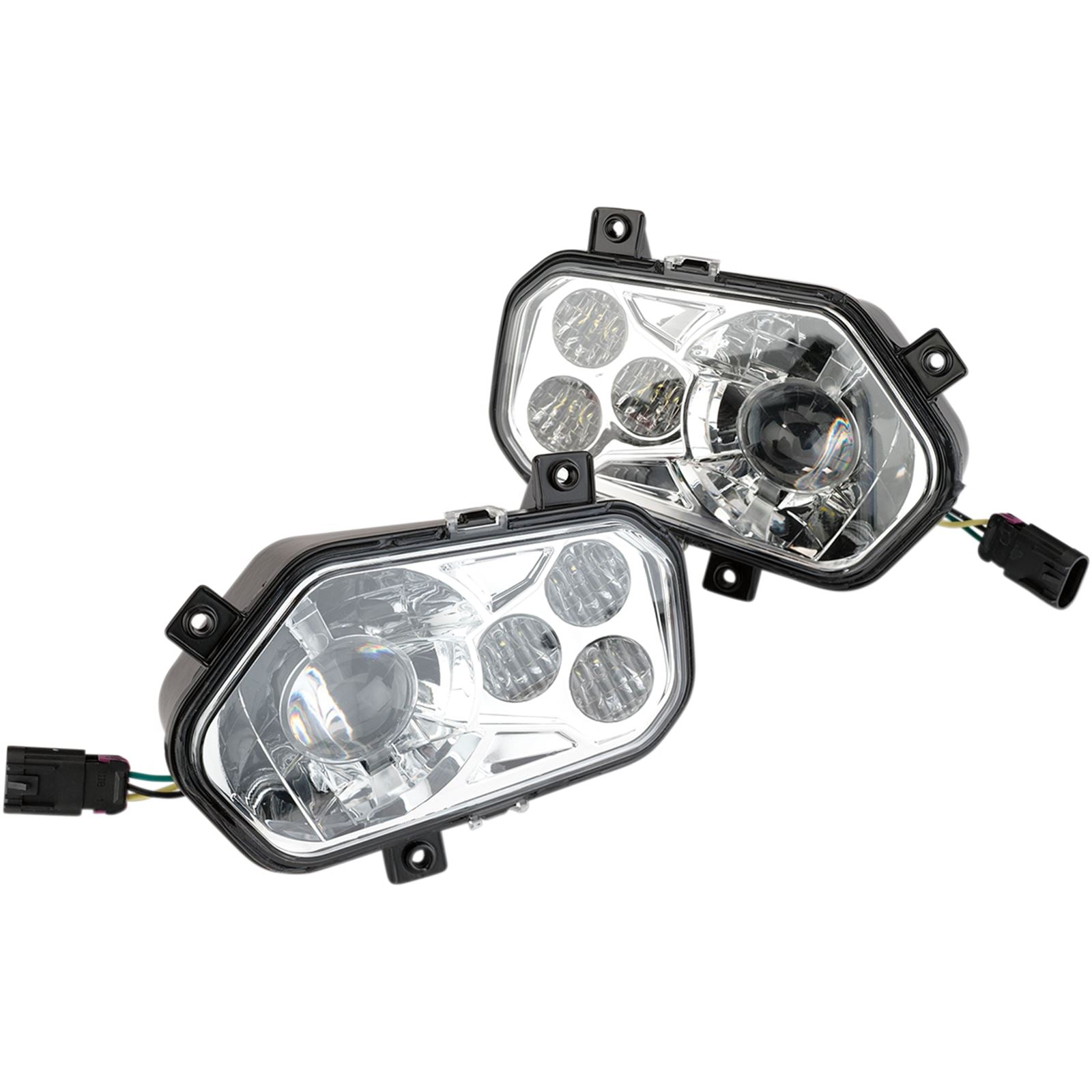 Moose Offroad LED Headlight for Polaris RZR800/900 - Clear 2001-2224_1081612