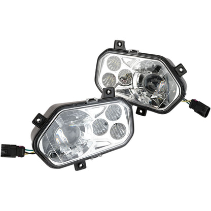 Moose Offroad LED Headlight for Polaris RZR800/900 - Clear 2001-2224_1081612
