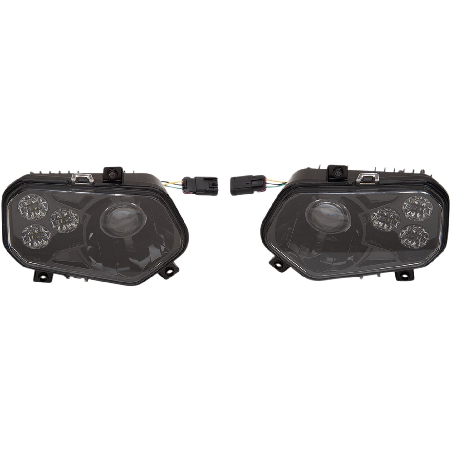 Moose Offroad LED Headlight for Polaris RZR800/900 - Black 2001-2225_1081613