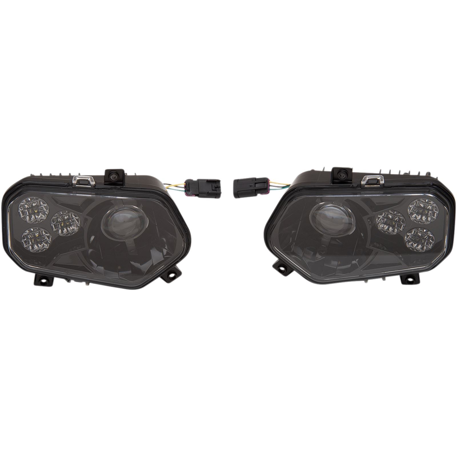 Moose Offroad LED Headlight for Polaris RZR800/900 - Black 2001-2225_1081613