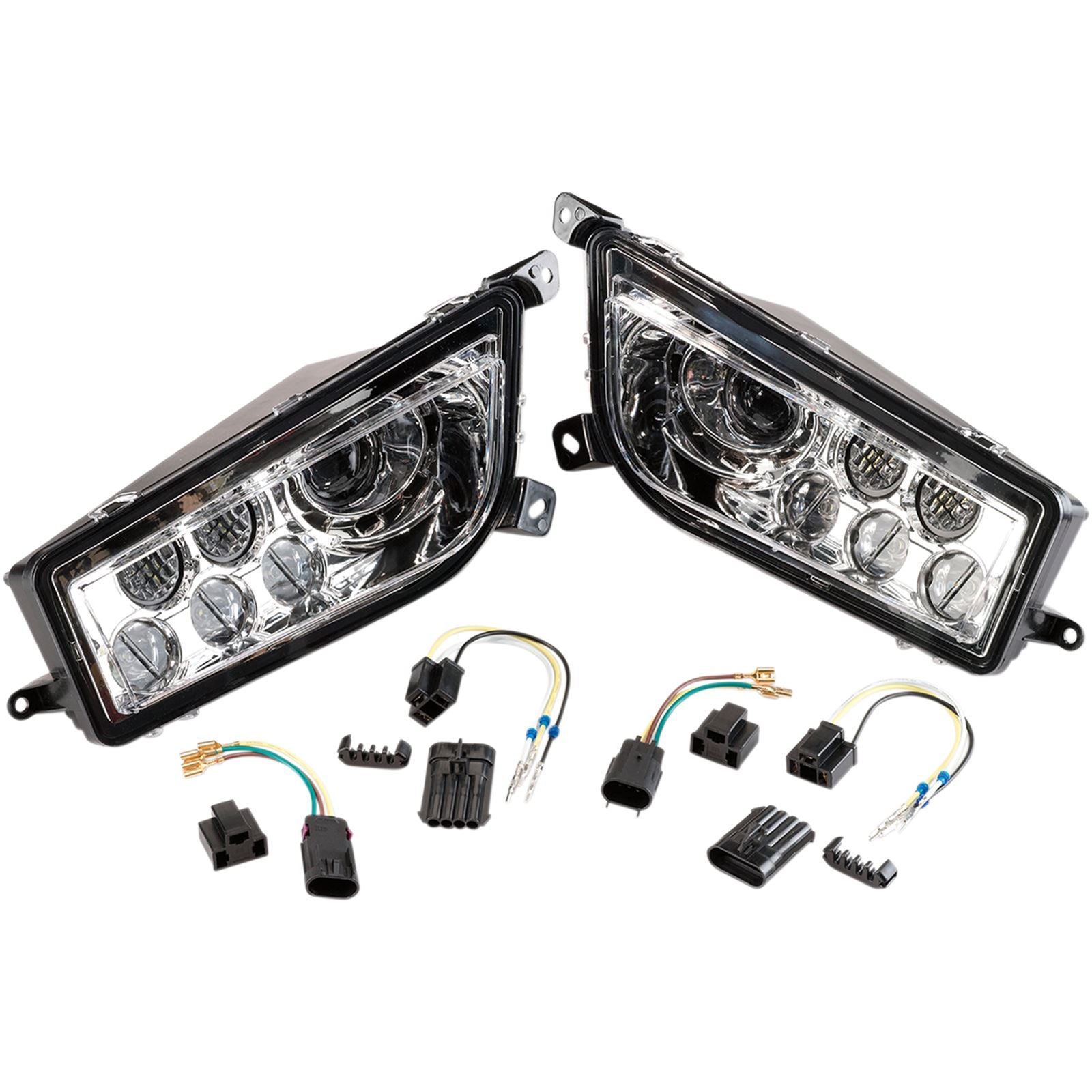 Moose Offroad LED Headlight for Polaris RZR900/1000 - Clear 2001-2227_1081615
