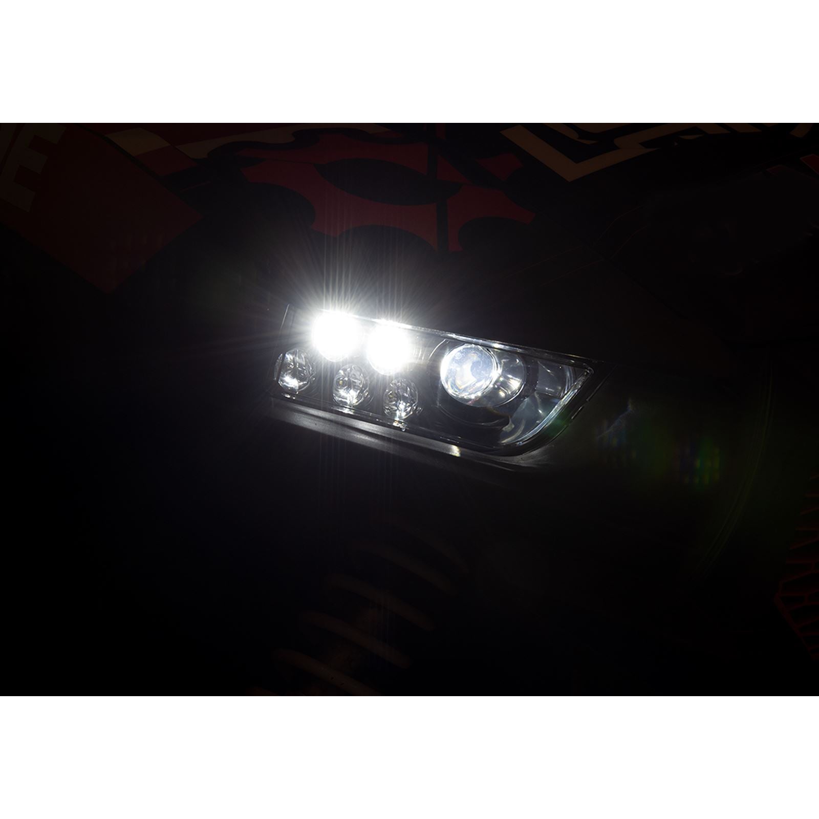 Moose Offroad LED Headlight for Polaris RZR900/1000 - Clear 2001-2228_1081617