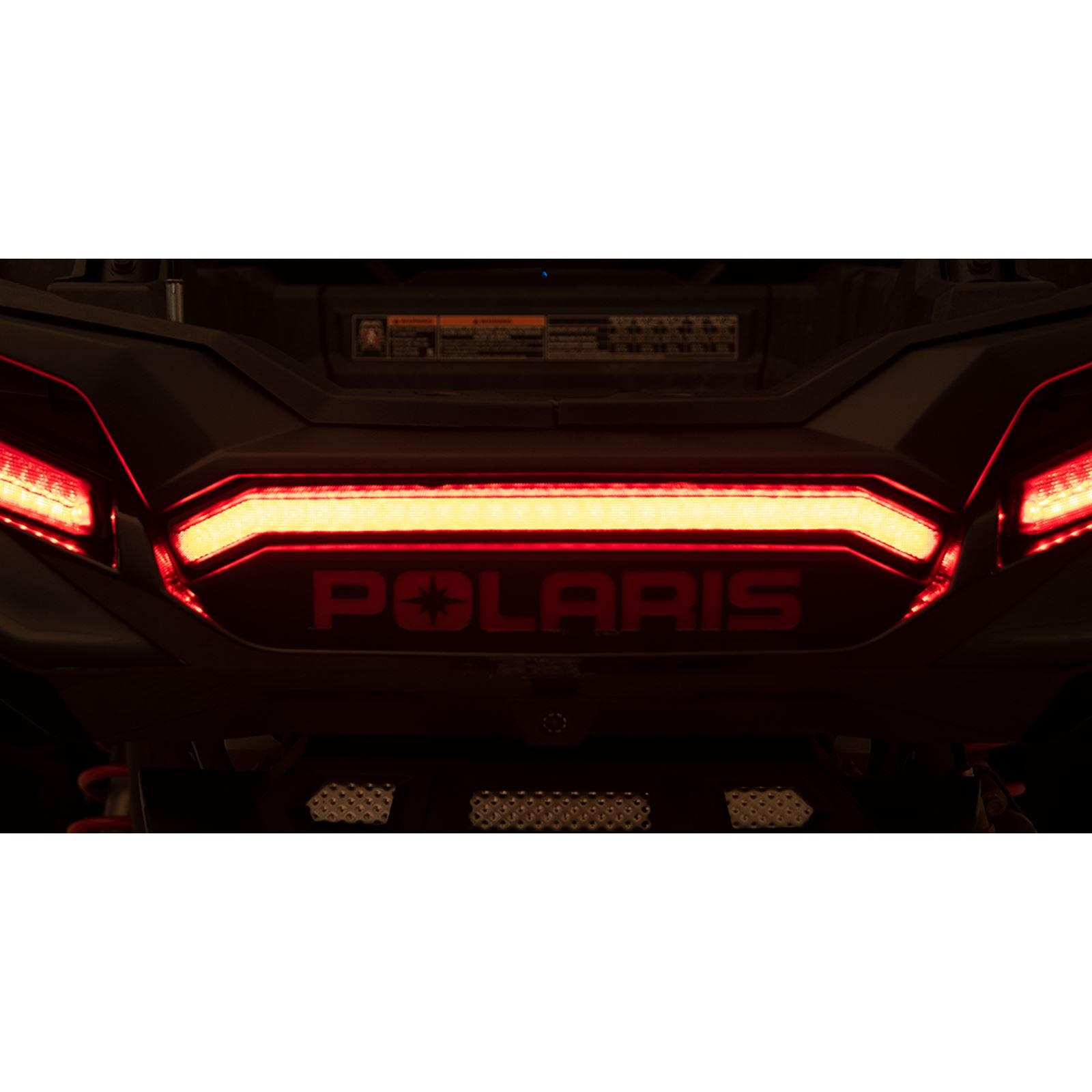 Moose Offroad LED Middle Taillight for Polaris - Black 2001-2237_1043913
