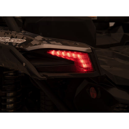 Moose Offroad LED Tail Lights - Can-Am X3 - Black 2001-2243_1043892