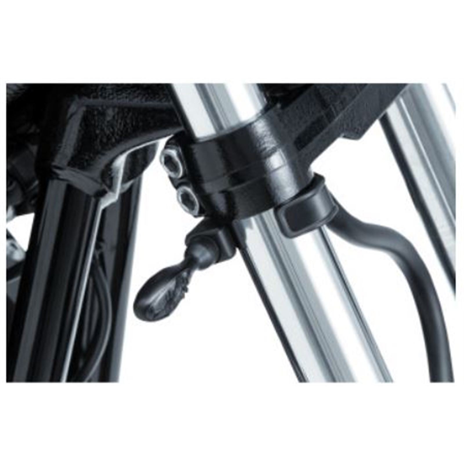 Kuryakyn Pipe Wrench Fork Mounts Black 2580_683623