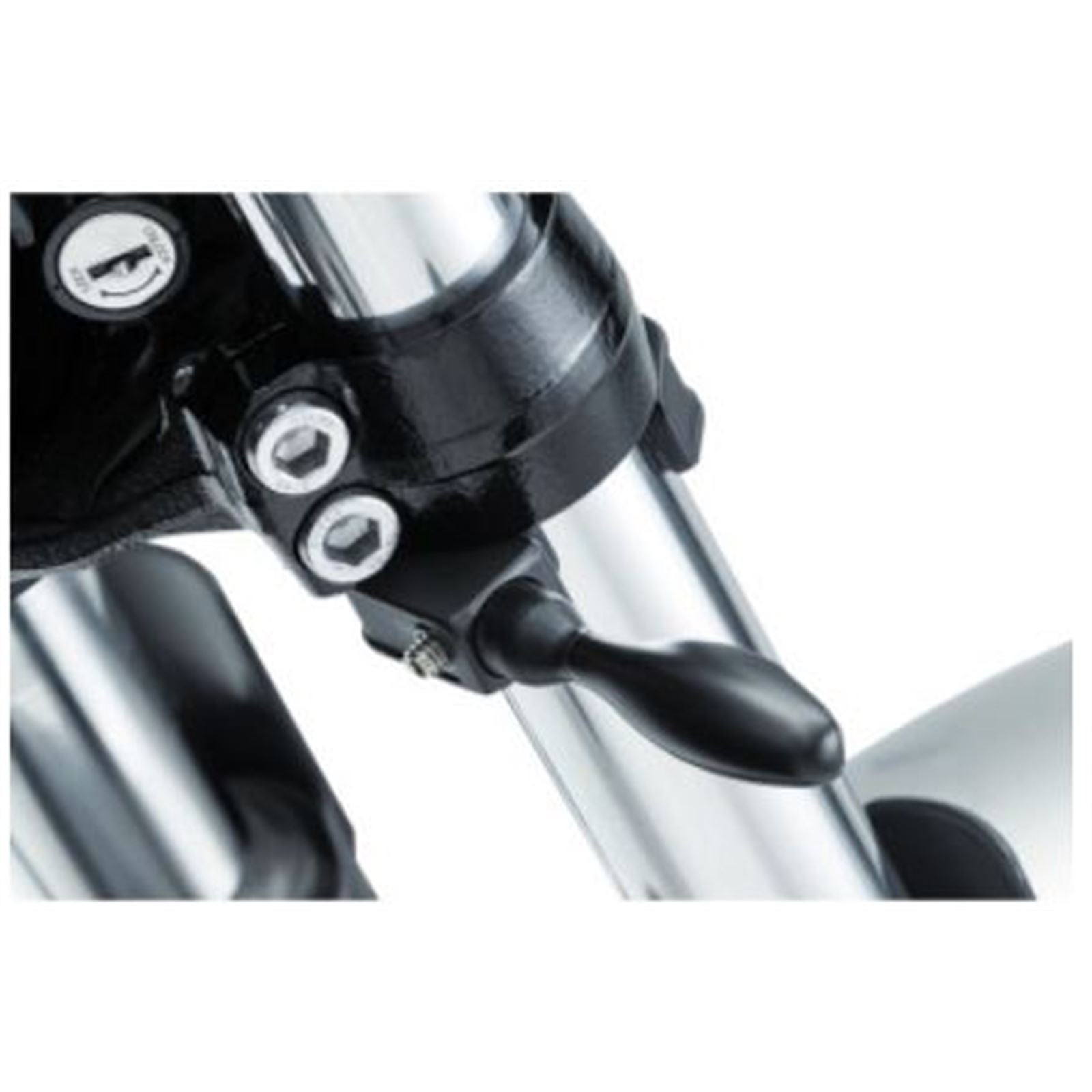 Kuryakyn Pipe Wrench Fork Mounts Black 2580_683624