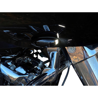 Custom Dynamics Turn Signal for Harley Davidson - Gloss Black PB-RG-TS-15-B_1043925