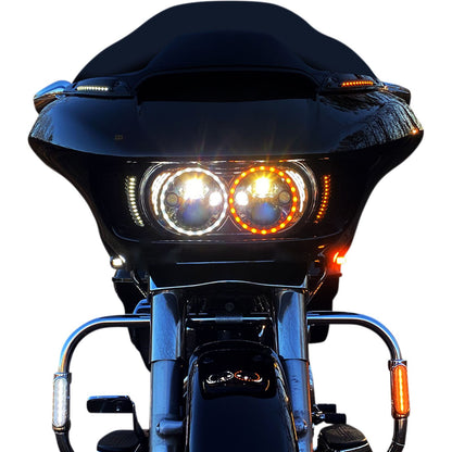 Custom Dynamics Turn Signal for Harley Davidson - Gloss Black PB-RG-TS-15-B_1043926