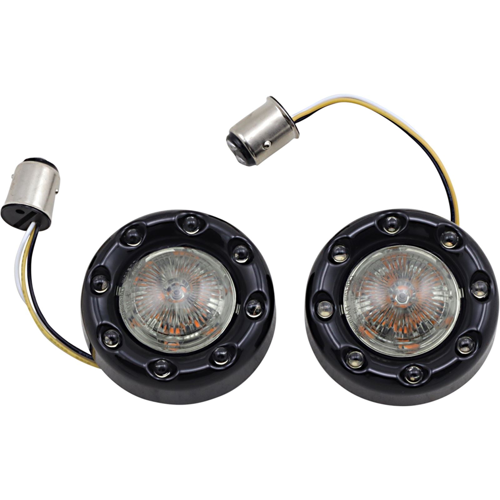 Custom Dynamics Bullet Turn Signal 1157 - Black - Smoke Lens PB-BR-AW-57-BS_1043929