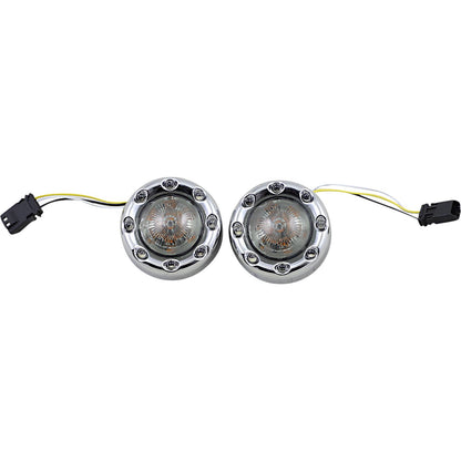 Custom Dynamics Bullet Turn Signal JAE - Chrome - Smoke Lens PB-BR-AW-JAE-CS_1043936
