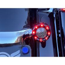 Custom Dynamics Bullet Turn Signal 1157 - Black - Red Lens PB-BR-RR-57-BR_1043938