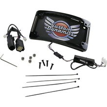 Custom Dynamics Curved License Plate Frame - Black TF06-BCM-B_1043988