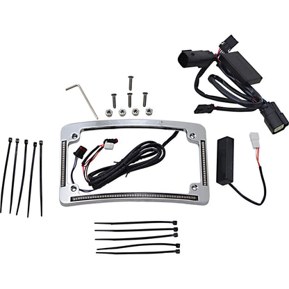 Custom Dynamics All in One License Plate Frame - Chrome TF05-BCM-C_1044046