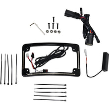 Custom Dynamics All in One License Plate Frame - Black TF05-BCM4-B_1044048