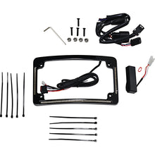 Custom Dynamics All in One License Plate Frame - Black TF05-SS6-B_1044054