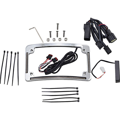 Custom Dynamics All in One License Plate Frame - Chrome TF05-SS6-C_1044056